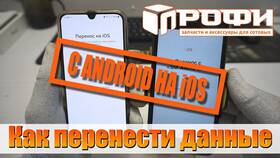 Как перенести данные с телефона Honor на iPhone в Верный