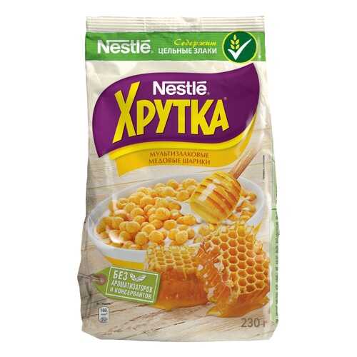Готовые завтраки Nestle медовые шарики хрутка 230 г в Верный