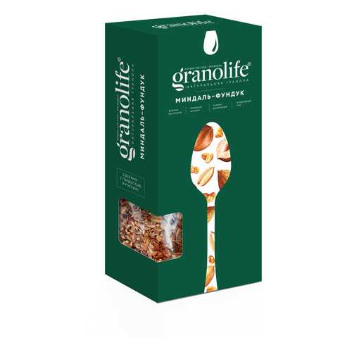 Гранола Granolife миндаль-фундук 400 г в Верный