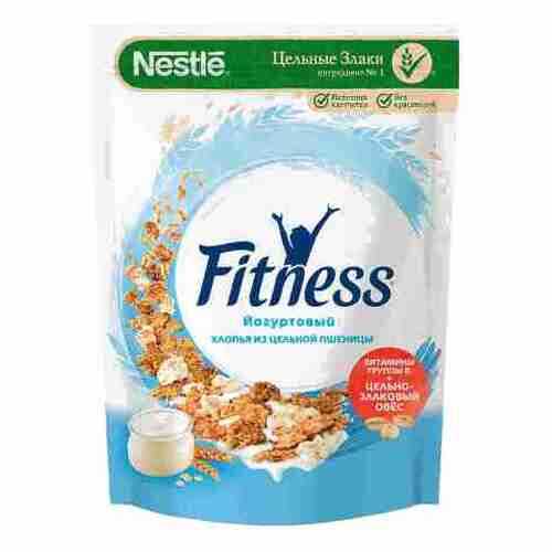 Хлопья из цельной пшеницы Nestle Fitness йогуртовый 160 г в Верный