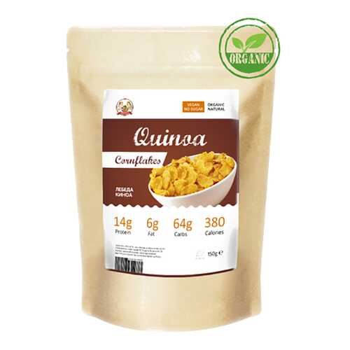 Хлопья киноа Ufeelgood Quinoa cornflakes organic в Верный