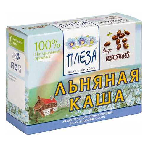 Каша льняная Плеза вкус шоколад 200 г в Верный