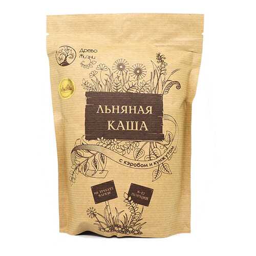 Каша льняная с кэробом и кунжутом 400 г в Верный