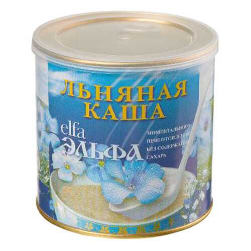 Каша льняная Золотой лен эльфа вишня 400 г в Верный