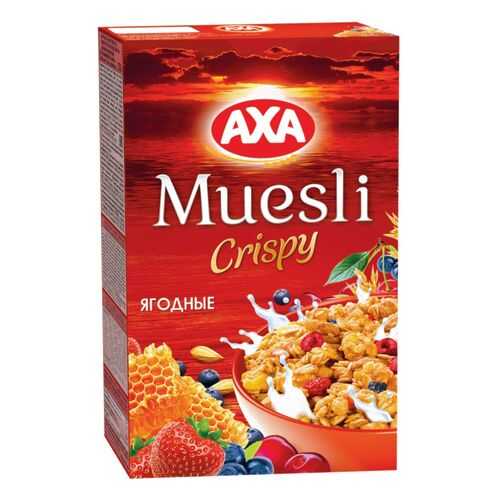 Мюсли crispy AXA ягодные 270 г в Верный