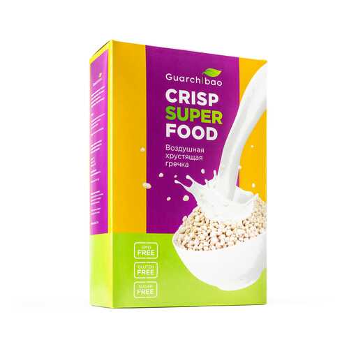 Полезный завтрак Guarchibao Crisp Superfood гречка в Верный