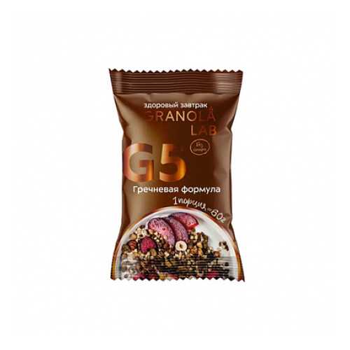 Завтрак готовый гранола Гречневая формула Granola.Lab 60 г в Верный