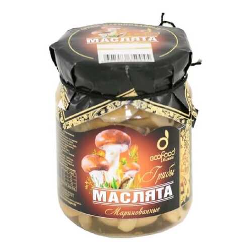 Грибы Ecofood маслята маринованные 520 г в Верный
