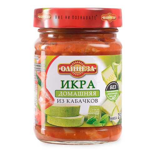 Икра Олинеза из кабачков домашняя 250г Болгария в Верный
