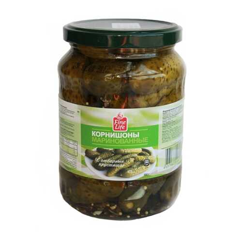 Корнишоны Fine Life маринованные 680 г в Верный