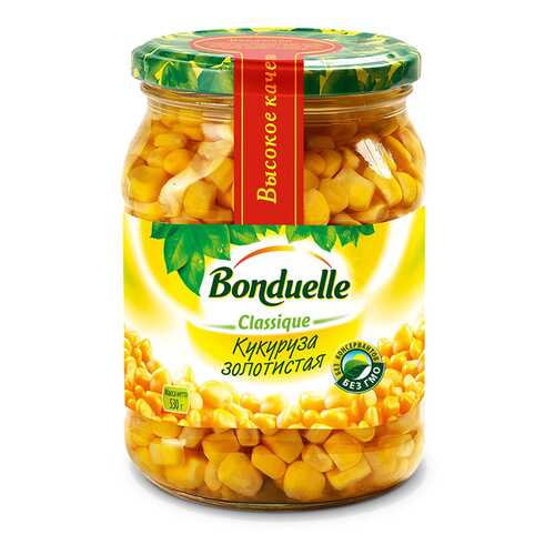 Кукуруза консервированная сладкая Bonduelle 530 г, Венгрия в Верный
