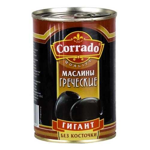 Маслины Corrado греческие гигант без косточки 420 г в Верный