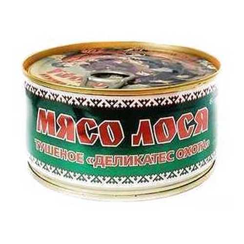 Мясо лося тушеное 325г в Верный