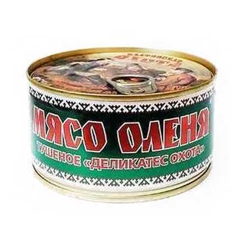 Мясо оленя тушеное 325г в Верный