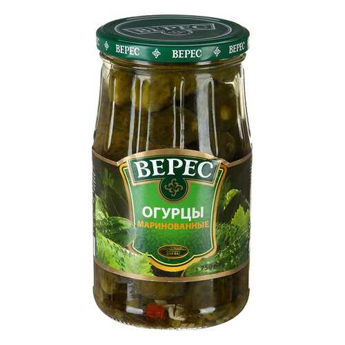 Огурцы Верес маринованные 750 г в Верный