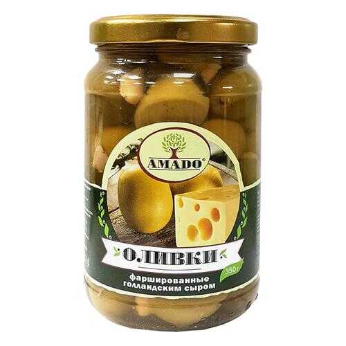 Оливки Amado с голландским сыром 350 г в Верный