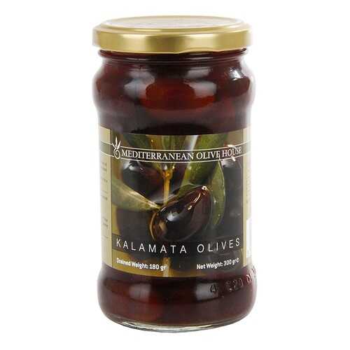 Оливки черные Mediterranean Olive House каламата 300 г в Верный
