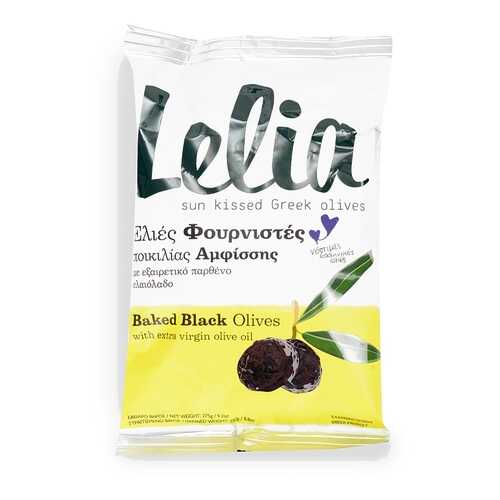 Оливки Lelia Фурнистес с косточкой сушеные в оливковом масле 275 г сашет Греция в Верный