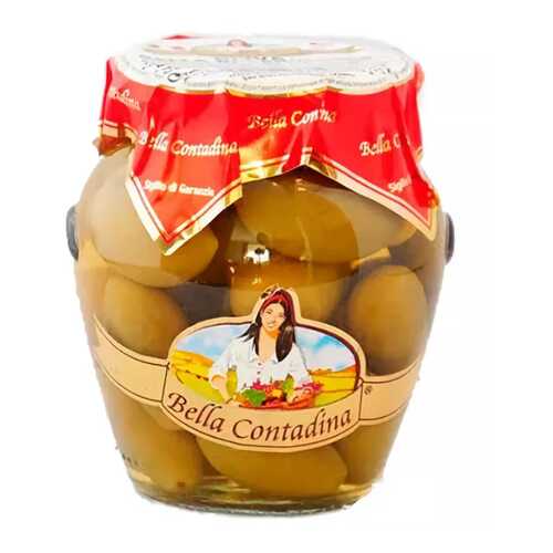 Оливки натуральные c косточкой 120/140, Bella Contadina, 580 мл в Верный