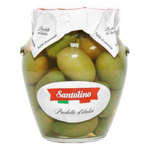 Оливки зелёные Santolino гигант, без косточки в Верный