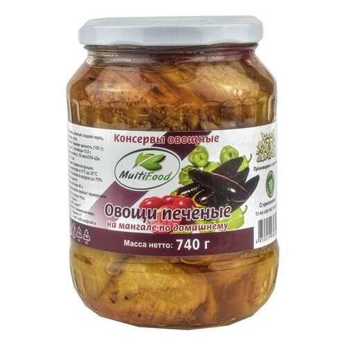 Овощи Multi Food печеные 740 г в Верный