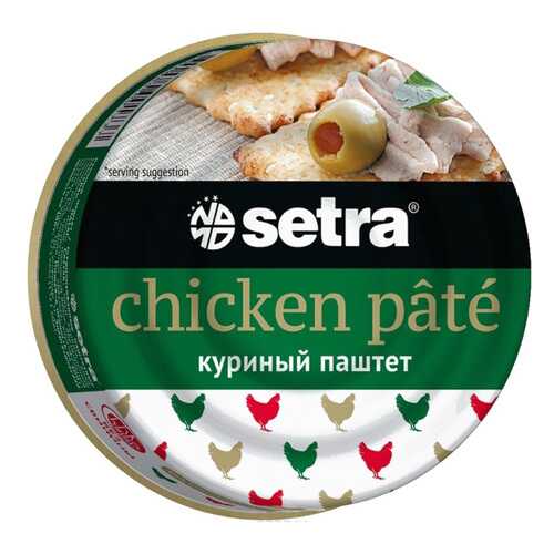 Паштет Setra куриный 100 г в Верный