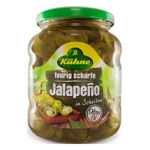 Перец халапеньо Kuhne резаный 330 г в Верный