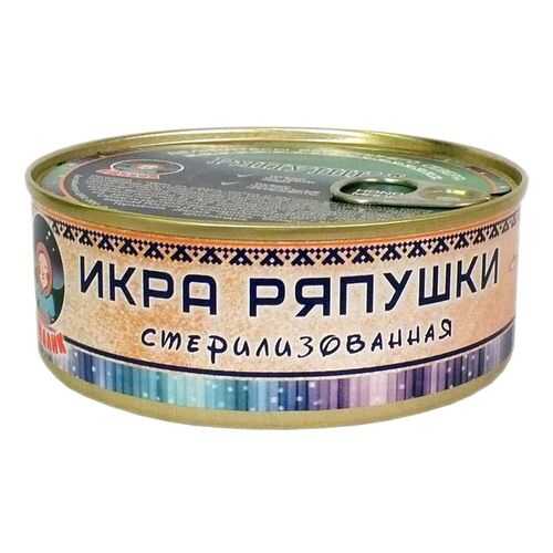 Рыбные консервы ТМ Ямалик икра ряпушки стерилизованная 240 г в Верный
