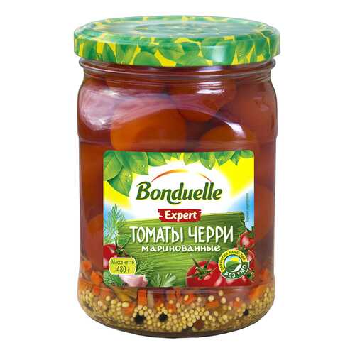 Томаты Bonduelle expert черри маринованные 480 г в Верный