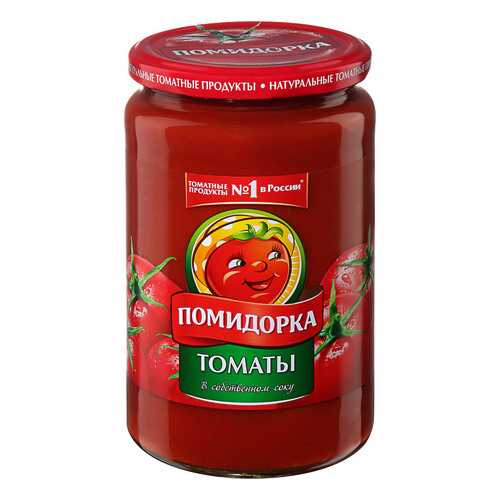 Томаты Помидорка в собственном соку 480г в Верный