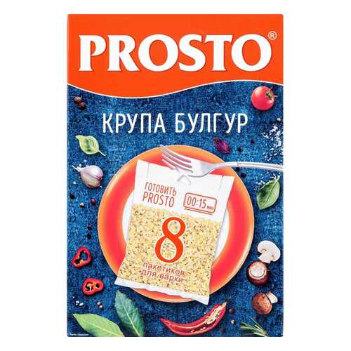 Булгур пшеничный Prosto 62.5 г 8 пакетиков в Верный