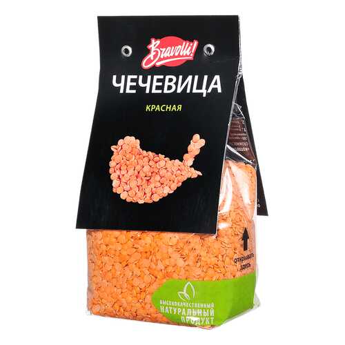 Чечевица Bravolli красная 350 г в Верный
