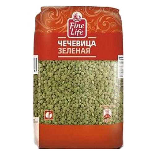 Чечевица Fine Life зеленая продовольственная 450 г в Верный