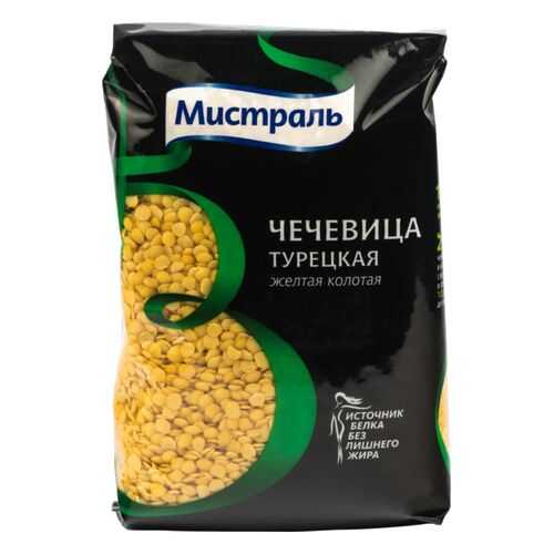 Чечевица Мистраль желтая турецкая колотая 450 г в Верный