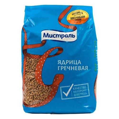 Крупа гречневая Мистраль ядрица 2 кг в Верный