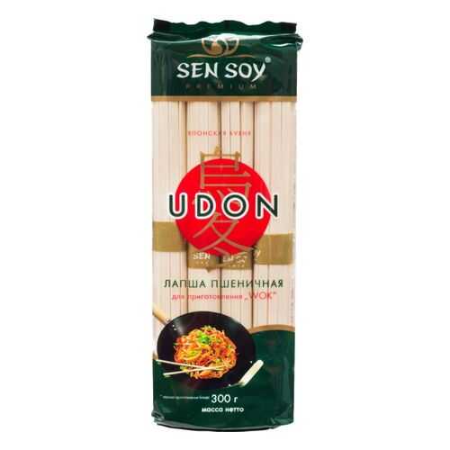 Лапша пшеничная Sen Soy udon premium 300 г в Верный