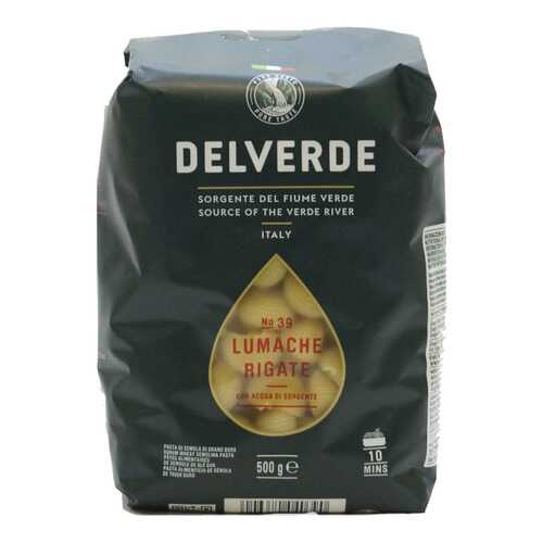 Макаронные изделия Delverde lumache rigate №39 500 г в Верный