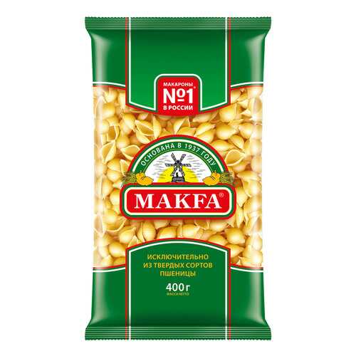 Макаронные изделия Makfa ракушки 400 г в Верный