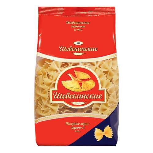 Макаронные изделия Шебекинские бабочки 350 г в Верный