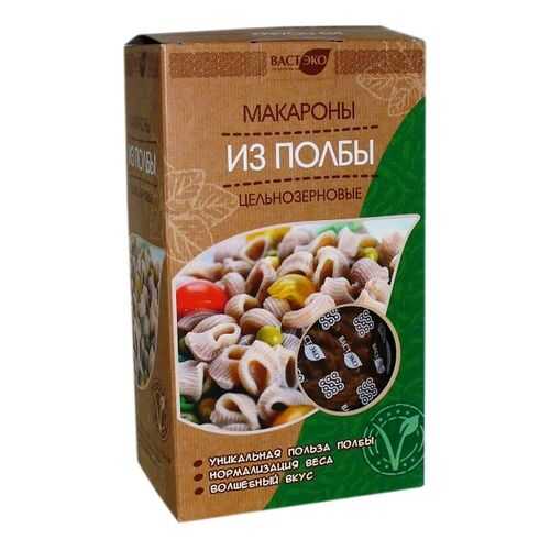 Макароны из полбы Вастэко цельнозерновые ракушки 400 г в Верный