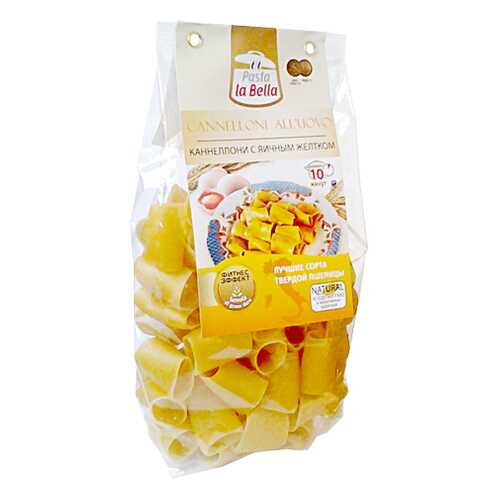 Макароны pasta la Bella каннеллони с яичным желтком в Верный
