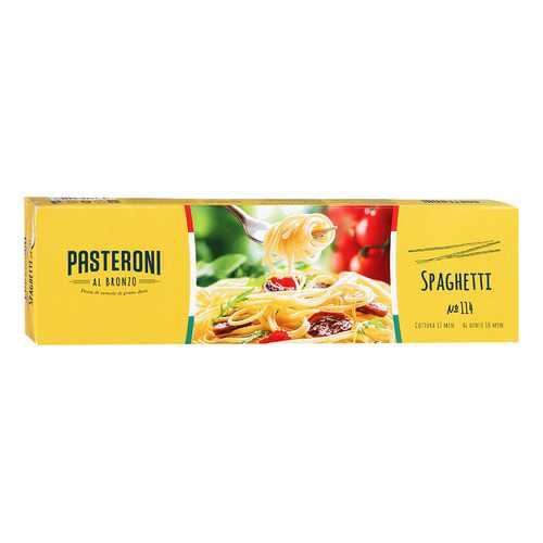 Макароны Pasteroni spaghetti №114 спагетти 450 г в Верный