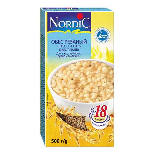 Овес Nordic резаный 500г в Верный