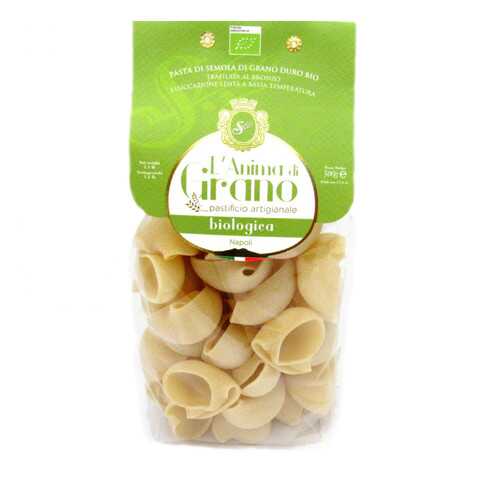 Паста из твердых сортов пшеницы Lumaconi bio L`oro di Gragnano 500 г в Верный