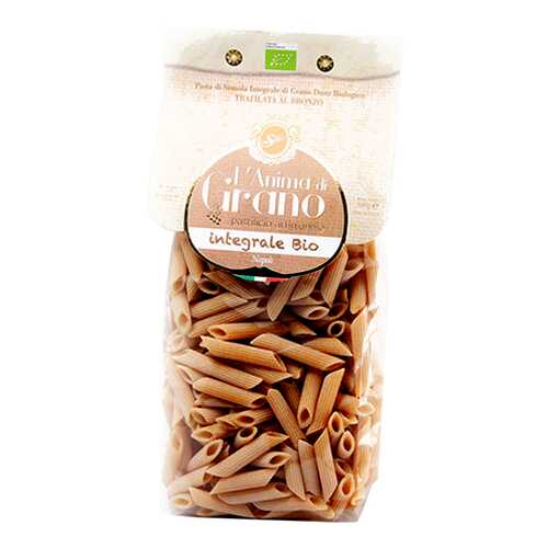 Паста La Bottega из твердых сортов пшеницы penne rigate bio integrali 500 г в Верный