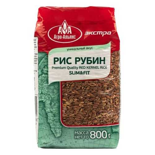 Рис Агро-Альянс рубин 800 г в Верный