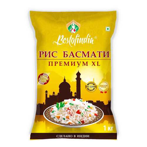 Рис Басмати Bestofindia Премиум XL 1кг в Верный