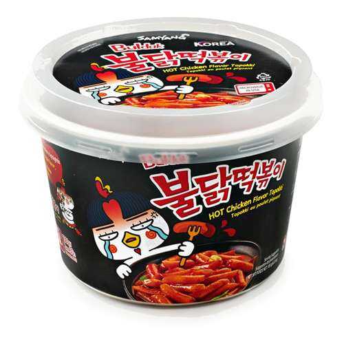 Рисовые палочки Топокки со вкусом острой курицы Булдак Samyang 185 г в Верный