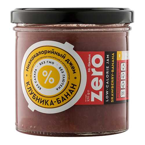 Джем Mr. Djemius ZERO 270 г клубника, банан в Верный