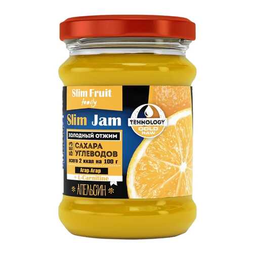 Джем Slim Fruit Family апельсин 250 г в Верный